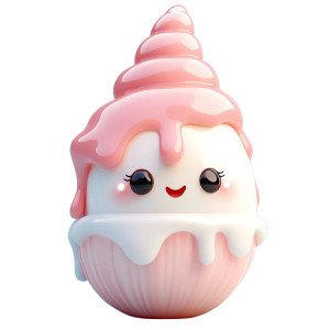 Pink Conch Mascot Vinyl Car Decal Sticker – Waterproof & UV-Resistant 8" Pink Conch Mascot Vinyl Car Decal Sticker – Waterproof & UV-Resistant 8"