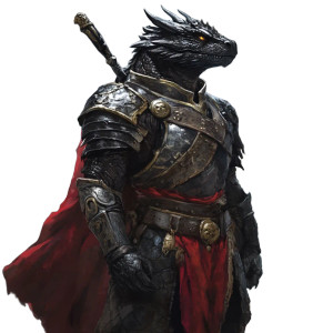 Dragonborn General V4 Vinyl Car Decal Sticker – Waterproof & UV-Resistant 8"