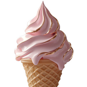Pink Ice Cream Scoop V2 Vinyl Car Decal Sticker – Waterproof & UV-Resistant 8" Pink Ice Cream Scoop V2 Vinyl Car Decal Sticker – Waterproof & UV-Resistant 8"