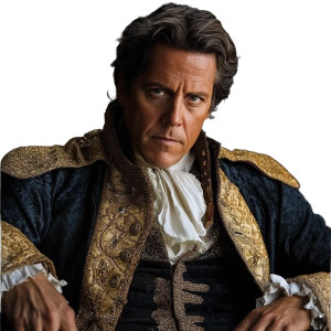 Hugh Grant As Swan Vinyl Car Decal Sticker – Waterproof & UV-Resistant 8"