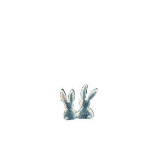 Moon And Rabbits Vinyl Car Decal Sticker – Waterproof & UV-Resistant 8" Moon And Rabbits Vinyl Car Decal Sticker – Waterproof & UV-Resistant 8"