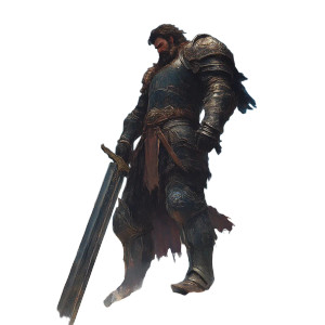 Giant Warrior V2 Vinyl Car Decal Sticker – Waterproof & UV-Resistant 8"