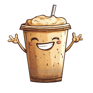Cartoon Iced Coffee V2 Vinyl Car Decal Sticker – Waterproof & UV-Resistant 8" Cartoon Iced Coffee V2 Vinyl Car Decal Sticker – Waterproof & UV-Resistant 8"
