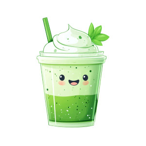 Kawaii Matcha Latte Vinyl Car Decal Sticker – Waterproof & UV-Resistant 8" Kawaii Matcha Latte Vinyl Car Decal Sticker – Waterproof & UV-Resistant 8"