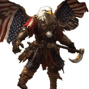 Bald Eagle Aarakocra Vinyl Car Decal Sticker – Waterproof & UV-Resistant 8" Bald Eagle Aarakocra Vinyl Car Decal Sticker – Waterproof & UV-Resistant 8"