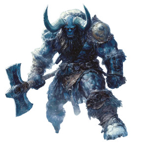 Frost Giant Berserker Vinyl Car Decal Sticker – Waterproof & UV-Resistant 8"
