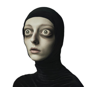 Surreal Seven-Eyed Woman Vinyl Car Decal Sticker – Waterproof & UV-Resistant 8" Surreal Seven-Eyed Woman Vinyl Car Decal Sticker – Waterproof & UV-Resistant 8"