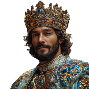 King David Costume Vinyl Car Decal Sticker – Waterproof & UV-Resistant 8"