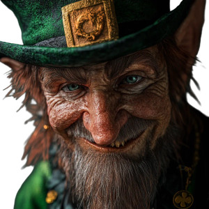 Sora As Leprechaun Vinyl Car Decal Sticker – Waterproof & UV-Resistant 8"