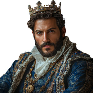 Jewish King Portrait Vinyl Car Decal Sticker – Waterproof & UV-Resistant 8" Jewish King Portrait Vinyl Car Decal Sticker – Waterproof & UV-Resistant 8"