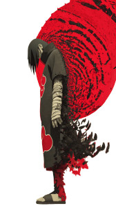Itachi'S Crow Transformation Vinyl Car Decal Sticker – Waterproof & UV-Resistant 8"