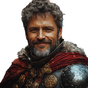 Medieval Knight V29 Vinyl Car Decal Sticker – Waterproof & UV-Resistant 8"