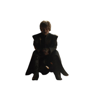 Tyrion On Throne Vinyl Car Decal Sticker – Waterproof & UV-Resistant 8"