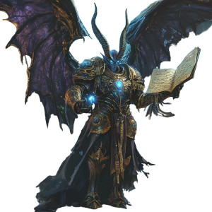 Tzeentch Daemon Prince Vinyl Car Decal Sticker – Waterproof & UV-Resistant 8"