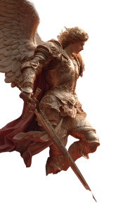 St. Michael Archangel V6 Vinyl Car Decal Sticker – Waterproof & UV-Resistant 8"