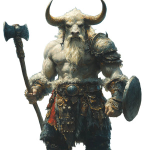 Scandinavian Minotaur Vinyl Car Decal Sticker – Waterproof & UV-Resistant 8" Scandinavian Minotaur Vinyl Car Decal Sticker – Waterproof & UV-Resistant 8"