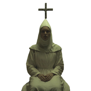 Solemn Nun Figure Vinyl Car Decal Sticker – Waterproof & UV-Resistant 8" Solemn Nun Figure Vinyl Car Decal Sticker – Waterproof & UV-Resistant 8"