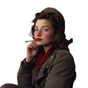 War-Torn Beauty Vinyl Car Decal Sticker – Waterproof & UV-Resistant 8"