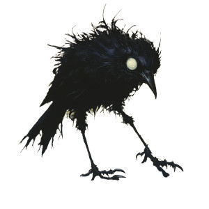 Shadow Bird Monster Vinyl Car Decal Sticker – Waterproof & UV-Resistant 8"