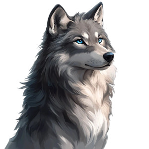 Nayen The She-Wolf Vinyl Car Decal Sticker – Waterproof & UV-Resistant 8"