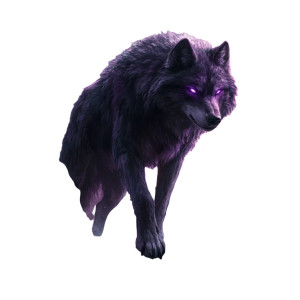 Mystical Giant Wolf Vinyl Car Decal Sticker – Waterproof & UV-Resistant 8"