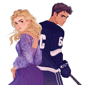 Ice Rink Romance Vinyl Car Decal Sticker – Waterproof & UV-Resistant 8"