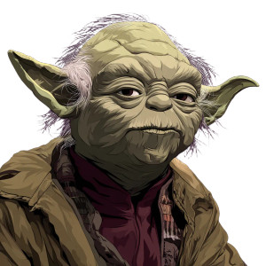 Yoda Portrait Vinyl Car Decal Sticker – Waterproof & UV-Resistant 8" Yoda Portrait Vinyl Car Decal Sticker – Waterproof & UV-Resistant 8"