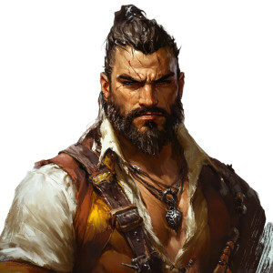 Dnd Ship Captain V2 Vinyl Car Decal Sticker – Waterproof & UV-Resistant 8"