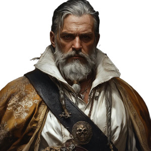 Pirate Priest V2 Vinyl Car Decal Sticker – Waterproof & UV-Resistant 8"