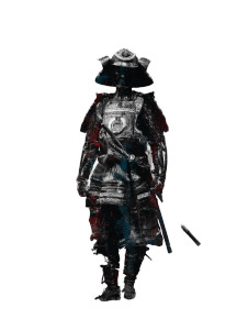 Edo Samurai V3 Vinyl Car Decal Sticker – Waterproof & UV-Resistant 8"