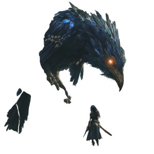 Colossal Anime Bird Vinyl Car Decal Sticker – Waterproof & UV-Resistant 8"