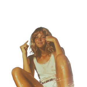 Wild Surfer Girl Vinyl Car Decal Sticker – Waterproof & UV-Resistant 8"