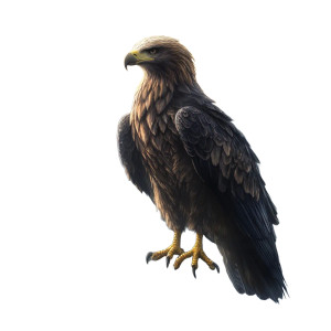 Magical Baby Eagle Vinyl Car Decal Sticker – Waterproof & UV-Resistant 8"