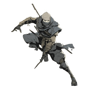 Ninja V5 Vinyl Car Decal Sticker – Waterproof & UV-Resistant 8"