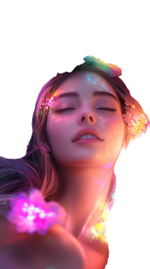 Beautiful Model Girl Vinyl Car Decal Sticker – Waterproof & UV-Resistant 8"