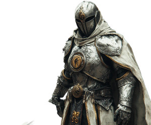 High Elf Warrior V6 Vinyl Car Decal Sticker – Waterproof & UV-Resistant 8"