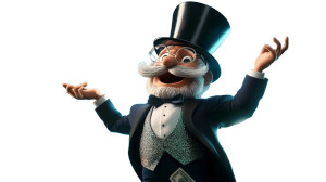 Monopoly Casino Frenzy Vinyl Car Decal Sticker – Waterproof & UV-Resistant 8"