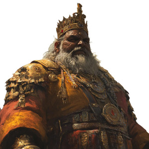 Moroccan King Vinyl Car Decal Sticker – Waterproof & UV-Resistant 8"