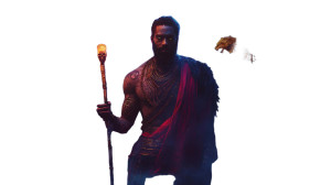 Cosmic Shaman Vinyl Car Decal Sticker – Waterproof & UV-Resistant 8"