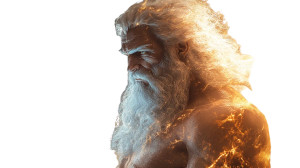 Zeus Lightning Bolt V2 Vinyl Car Decal Sticker – Waterproof & UV-Resistant 8"