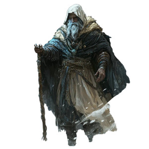 Ice Sorcerer V2 Vinyl Car Decal Sticker – Waterproof & UV-Resistant 8"