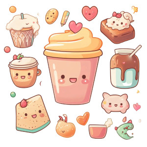 Kawaii Coffee Vinyl Car Decal Sticker – Waterproof & UV-Resistant 8" Kawaii Coffee Vinyl Car Decal Sticker – Waterproof & UV-Resistant 8"