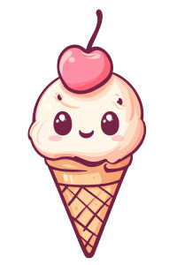 Kawaii Ice Cream V13 Vinyl Car Decal Sticker – Waterproof & UV-Resistant 8" Kawaii Ice Cream V13 Vinyl Car Decal Sticker – Waterproof & UV-Resistant 8"
