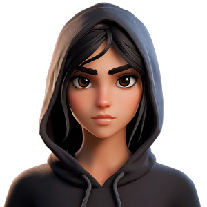 Fortnite Style Character Vinyl Car Decal Sticker – Waterproof & UV-Resistant 8"