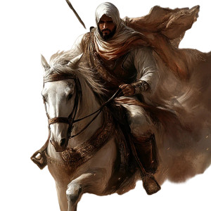 Arab Warrior Riding Vinyl Car Decal Sticker – Waterproof & UV-Resistant 8" Arab Warrior Riding Vinyl Car Decal Sticker – Waterproof & UV-Resistant 8"