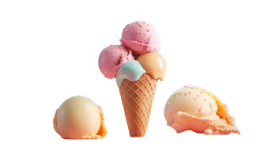 Playful Ice Cream Packaging Vinyl Car Decal Sticker – Waterproof & UV-Resistant 8"