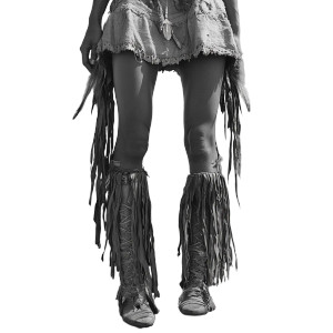 Native American Women Vinyl Car Decal Sticker – Waterproof & UV-Resistant 8"