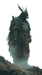 Eagle Beast Warrior Vinyl Car Decal Sticker – Waterproof & UV-Resistant 8"