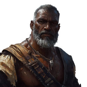 Chultan Sailor Portrait Vinyl Car Decal Sticker – Waterproof & UV-Resistant 8"