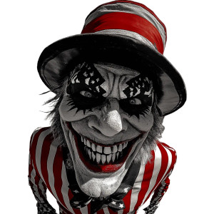 Evil Uncle Sam V7 Vinyl Car Decal Sticker – Waterproof & UV-Resistant 8"